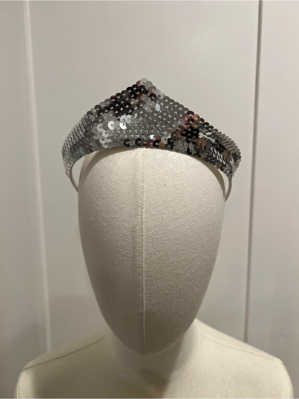 Silver Sequin Headband - Sparkling Women’s Hair Accessory